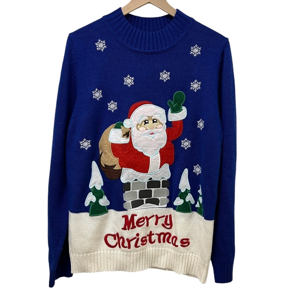 Santa Claus Ugly Christmas Sweater XL
